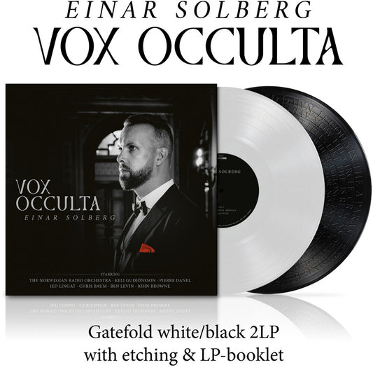 the album cover for Einar Solberg - Vox Occulta [Indie Exclusive White/Black]