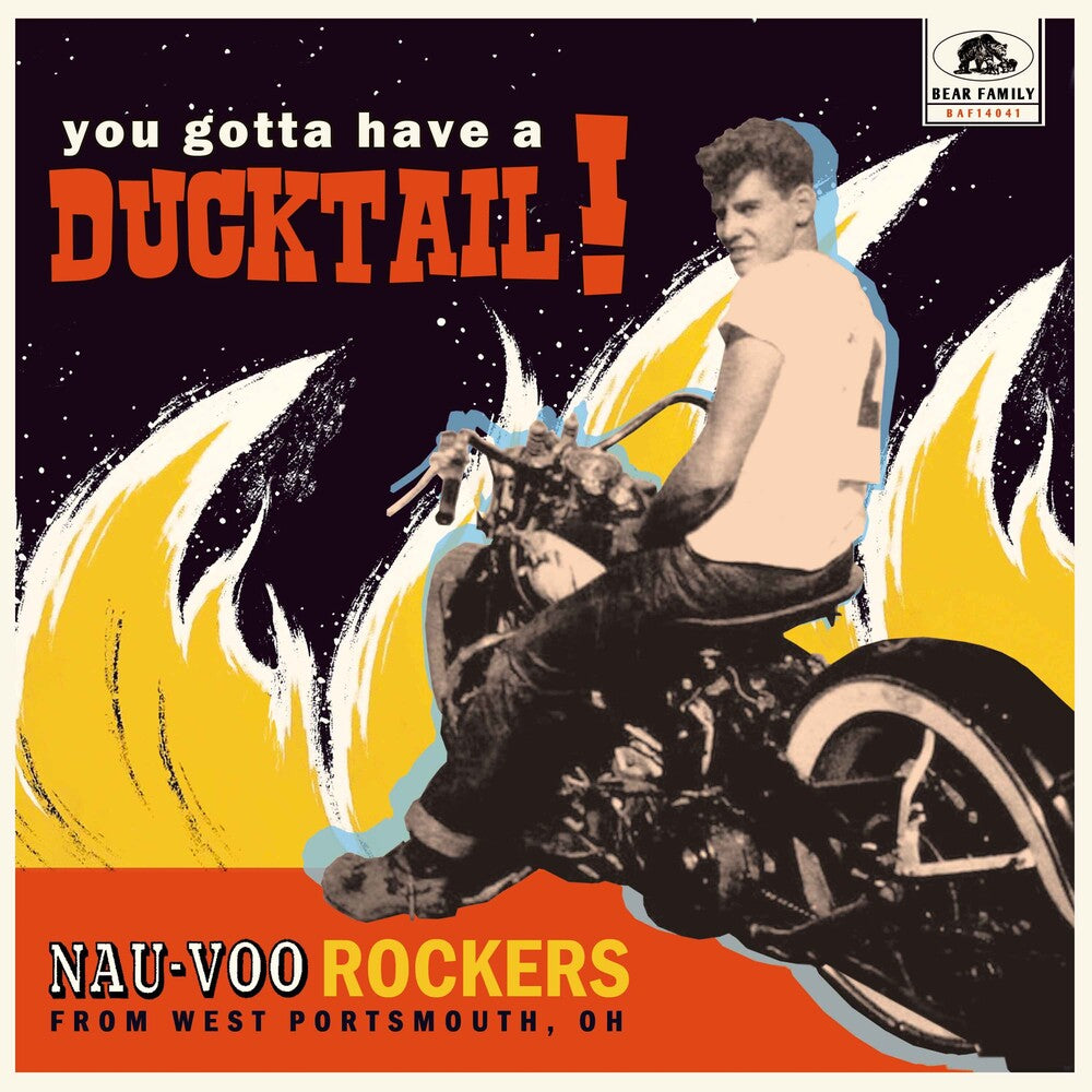 the album cover for You Gotta Have A Ducktail: Nau-Voo Rockers / Var - You Gotta Have A Ducktail: Nau-Voo Rockers / Var
