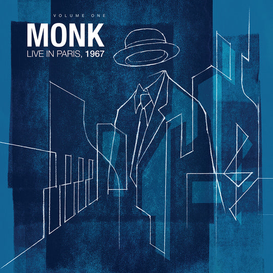 the album cover for Thelonious Monk - Monk Live In Paris, 1967, Volume One [Blue 180 Gram]