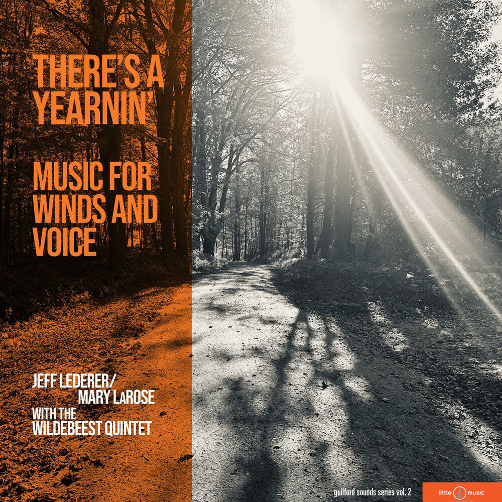 the album cover for Jeff Lederer - There's A Yearnin'