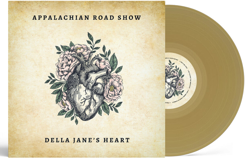 the album cover for Appalachian Road Show - Della Jane's Heart