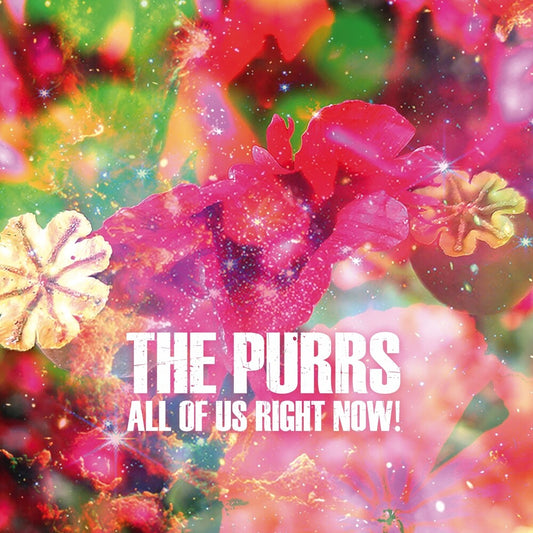 the album cover for Purrs - All Of Us Right Now