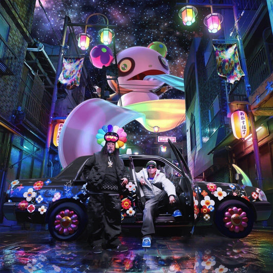 the album cover for Mnnk Bro. / Takashi Murakami  / Jp The Wavy - Lv Murakami (Trdc)