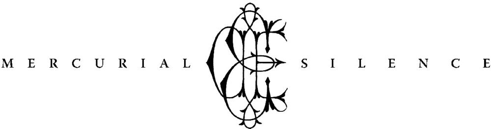 the album cover for David Edwards  Eugene - Mercurial Silence [Indie Exclusive Transparent Clear]