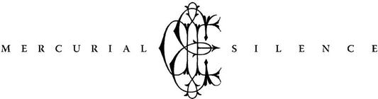 the album cover for David Edwards  Eugene - Mercurial Silence [Indie Exclusive Transparent Clear]