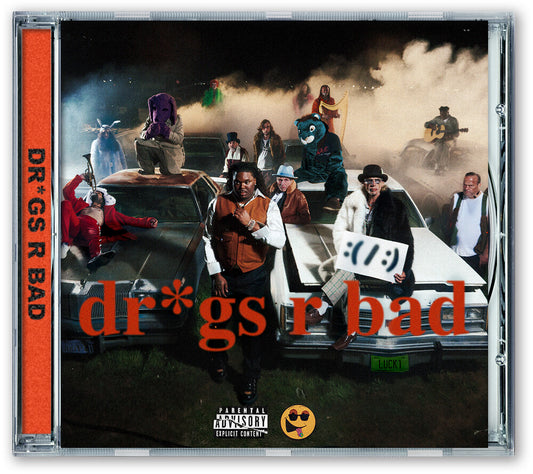 the album cover for Lucki - Dr*Gs R Bad