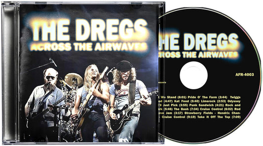 the album cover for Dregs - Across The Airwaves