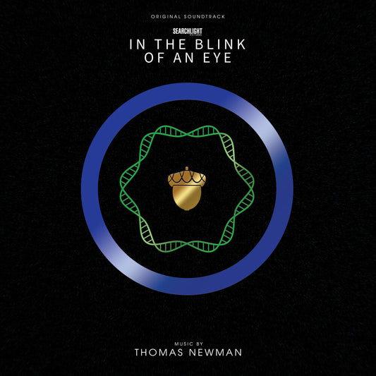 the album cover for Thomas Newman - In The Blink Of An Eye - O.S.T.