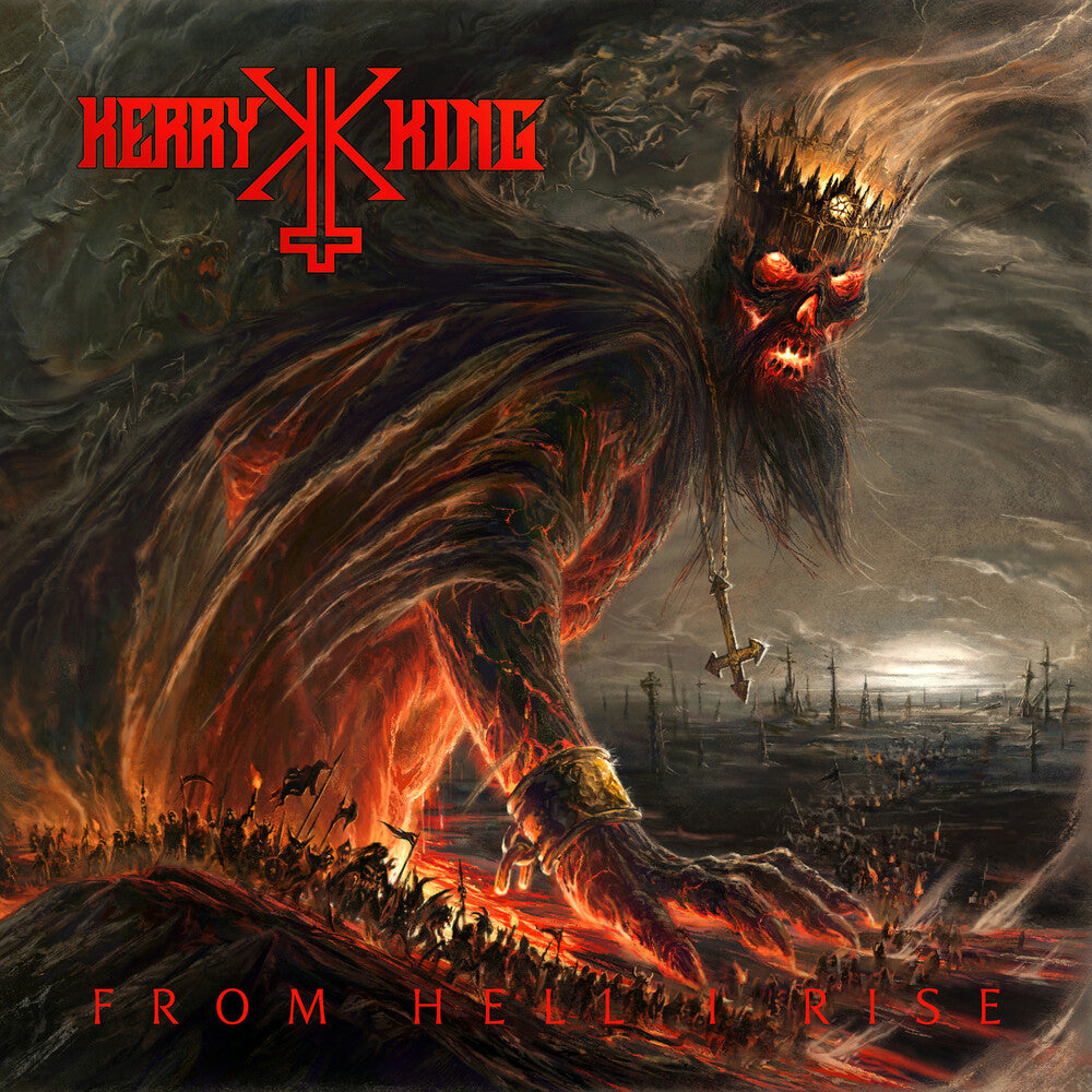 the album cover for Kerry King - From Hell I Rise
