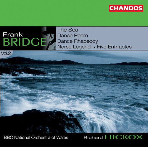 the album cover for Richard Hickox - Dance Rhapsody / Sea / Dance Poem / Norse Legend