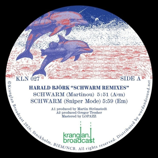 the album cover for Harald Björk - Schwarm Remixes (Ep)