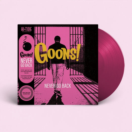 the album cover for Goons - Goons Never Go Back [Colored Vinyl] (Pnk) [Indie Exclusive]