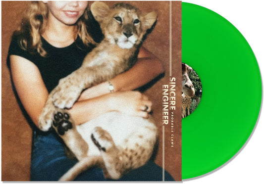 the album cover for Sincere Engineer - Probable Claws [Tree Frog Green]