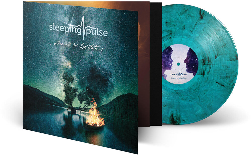 the album cover for Sleeping Pulse - Dreams & Limitations (Blk) (Blue) [Colored Vinyl] (Gate)