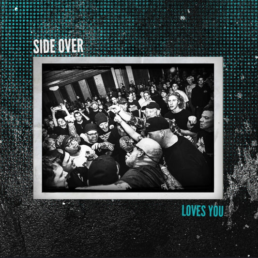 the album cover for Side Over - Loves You (Blk) (Blue) [Colored Vinyl] (Mrb)