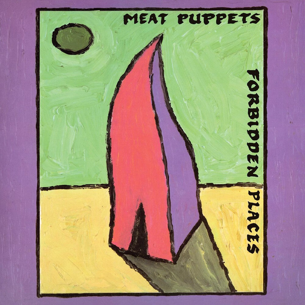 the album cover for Meat Puppets - Forbidden Places - 35th Anniversary Edition [Clear Vinyl]