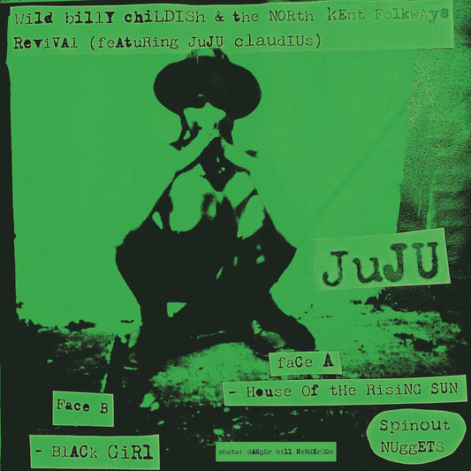the album cover for Billy Childish  & North Kent Folkways Revival - House Of The Rising Sun / Black Girll [Limited Edition]