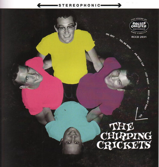 the album cover for Crickets - Chirping Crickets (10in) [With Booklet] [Remastered] (Rmx)