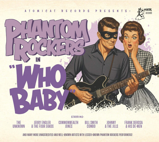 the album cover for Phantom Rockers: Who / Various - Phantom Rockers: Who Baby / Various