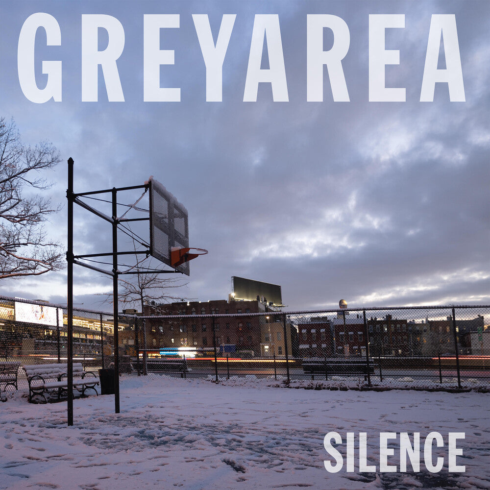 the album cover for Grey Area - Silence