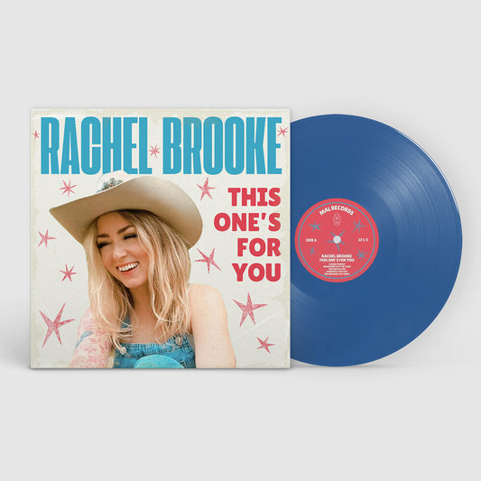 the album cover for Rachel Brooke - This One's For You - Blue (Blue) [Colored Vinyl]