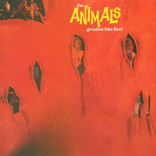 the album cover for Animals - Greatest Hits Live (Blue) [Colored Vinyl]