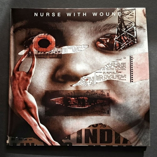 the album cover for Nurse With Wound - Huffin' Rag Blues