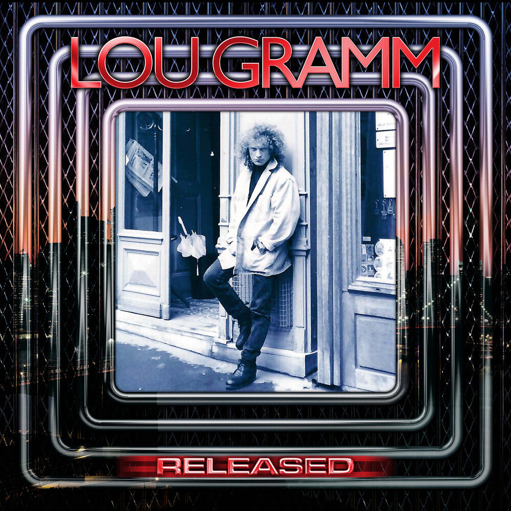the album cover for Lou Gramm - Released [Clear Vinyl] (Gol) [Limited Edition]