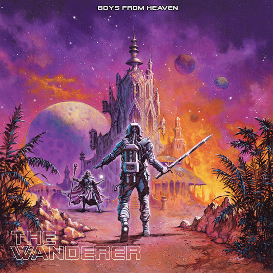 the album cover for Boys From Heaven - Wanderer