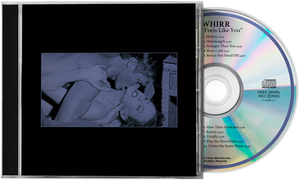 the album cover for Whirr - Feels Like You