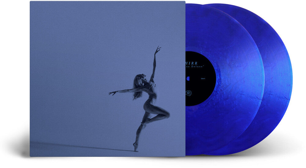 the album cover for Whirr - Raw Blue (Blue) [Colored Vinyl] [Deluxe]
