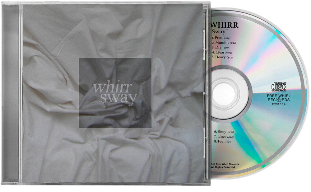 the album cover for Whirr - Sway