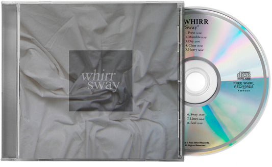 the album cover for Whirr - Sway
