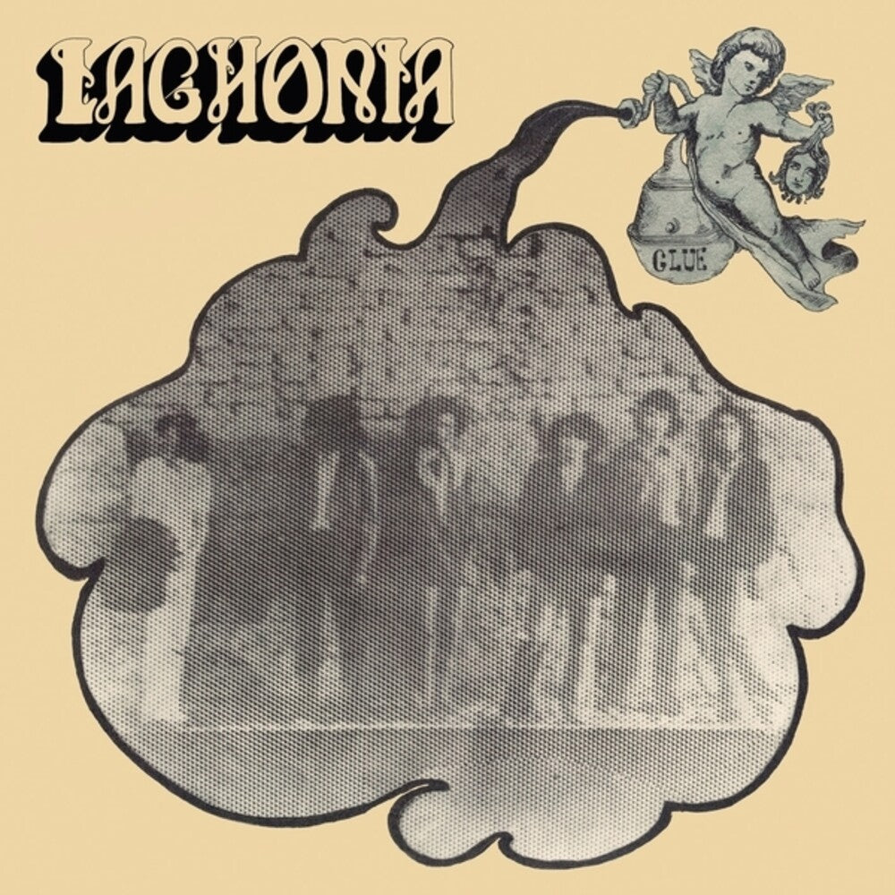 the album cover for Laghonia - Glue
