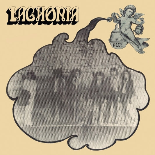the album cover for Laghonia - Glue