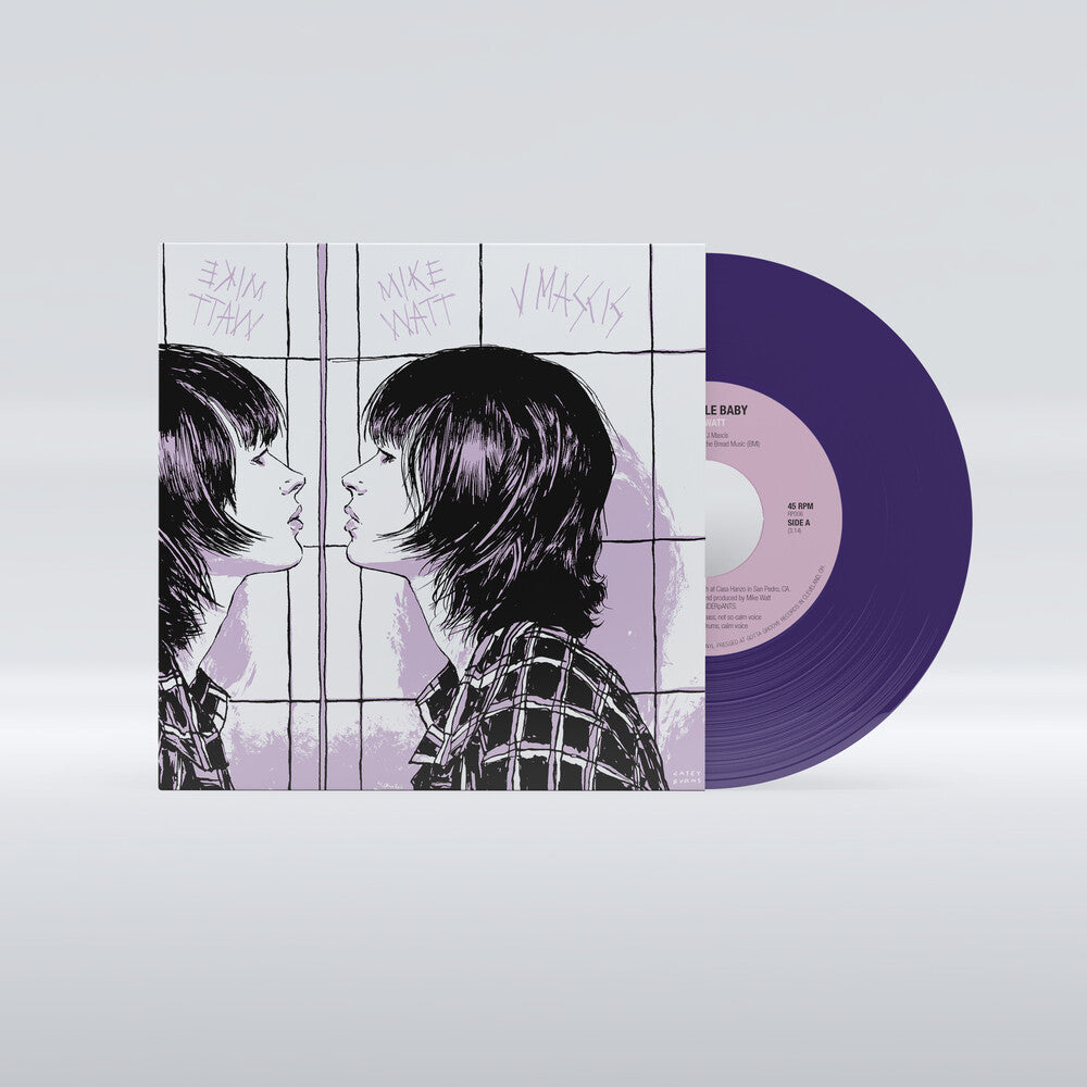 the album cover for Mike Watt  / J Mascis - Mike Watt / J Mascis [Indie Exclusive] [Colored Vinyl] [Indie Exclusive]