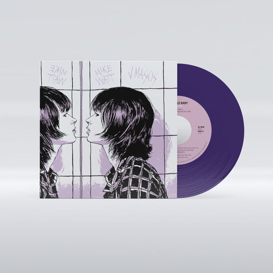 the album cover for Mike Watt  / J Mascis - Mike Watt / J Mascis [Indie Exclusive] [Colored Vinyl] [Indie Exclusive]