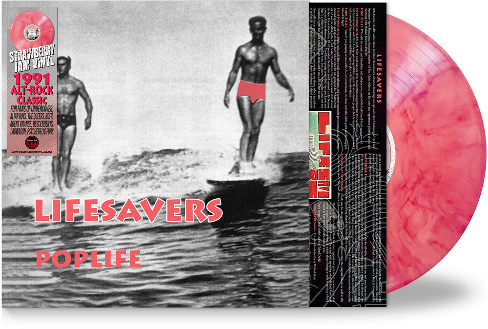 the album cover for Lifesavers - Poplife: 35th Anniversary (Bonus Track) [Colored Vinyl]