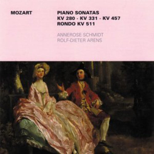 the album cover for W.A. Mozart - Piano Sonatas