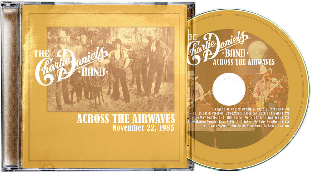 the album cover for Charlie Daniels  Band - Across The Airwaves