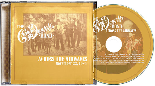 the album cover for Charlie Daniels  Band - Across The Airwaves