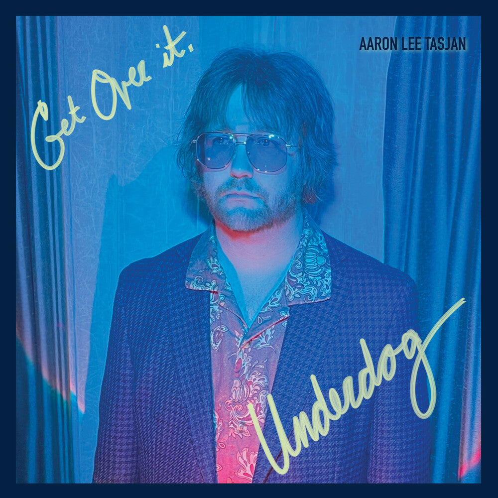 the album cover for Aaron Tasjan  Lee - Get Over It Underdog [Colored Vinyl] (Trq)