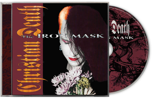 the album cover for Christian Death - The Iron Mask