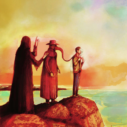 the album cover for Mella - Or So I've Been Told (Aqu) (Burg) [Colored Vinyl] (Ylw)