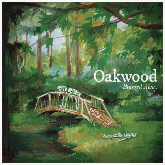 the album cover for Oakwood - Blurred Away [Colored Vinyl] (Gol)