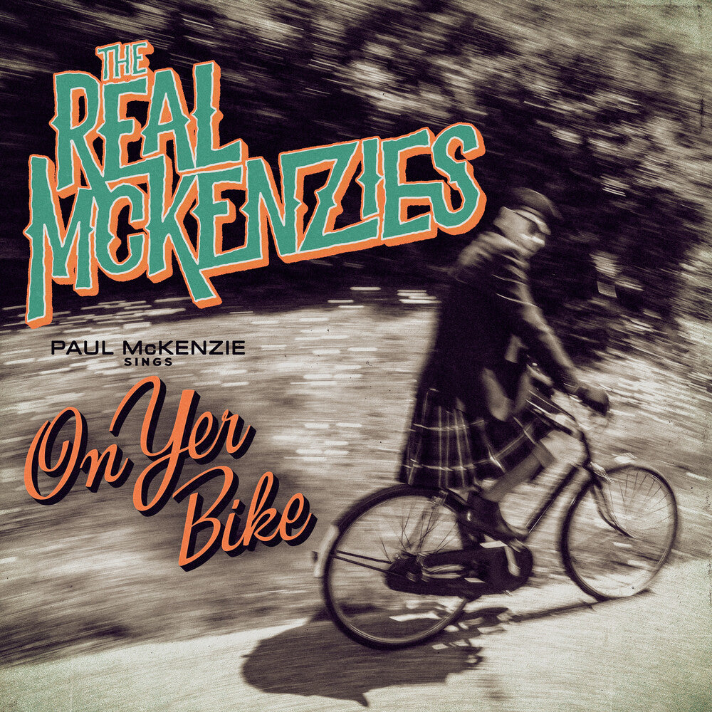 the album cover for Real McKenzies - Paul Mckenzie Sings On Yer Bike
