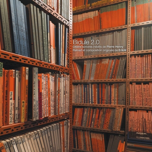 the album cover for Erikm / Pierre Henry - Bidule 2.0