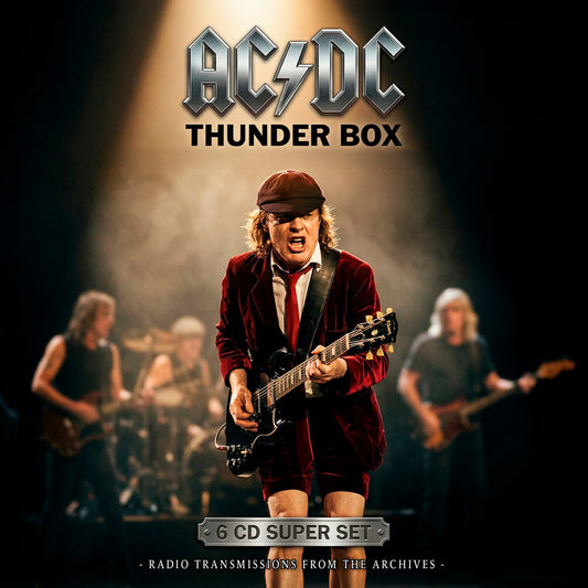 the album cover for AC/DC - Thunder Box (Box)