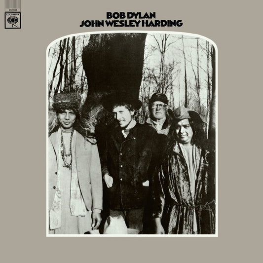the album cover for Bob Dylan - John Wesley Harding