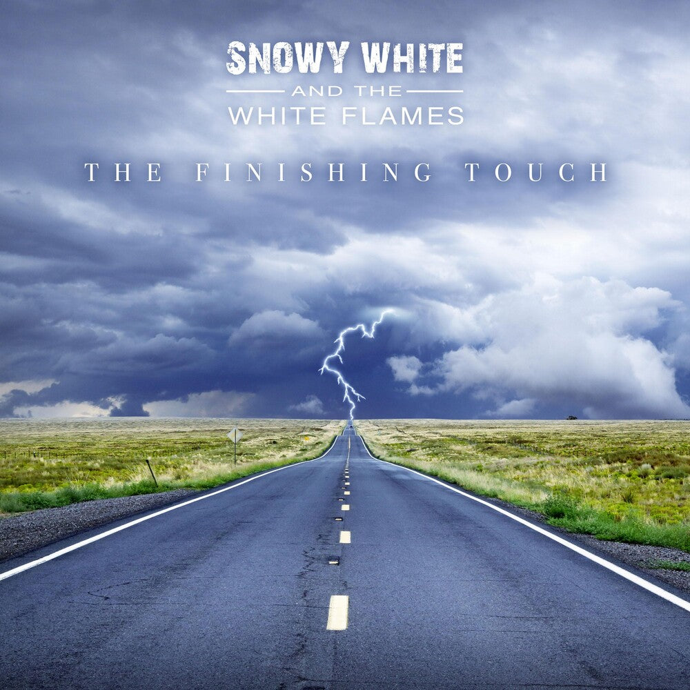 the album cover for Snowy White - Finishing Touch